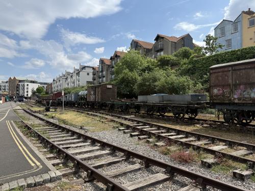 Remains of the Bristol Harbour Railway, credit NHS-UK