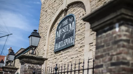 Museum of Hartlepool sign