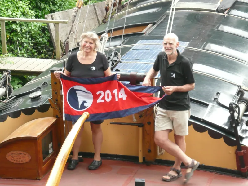 Daybreak pennant presentation