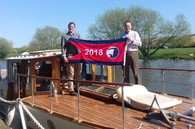 St Joan pennant presentation
