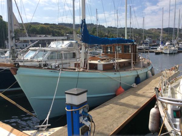 Slainte Mhath II moored